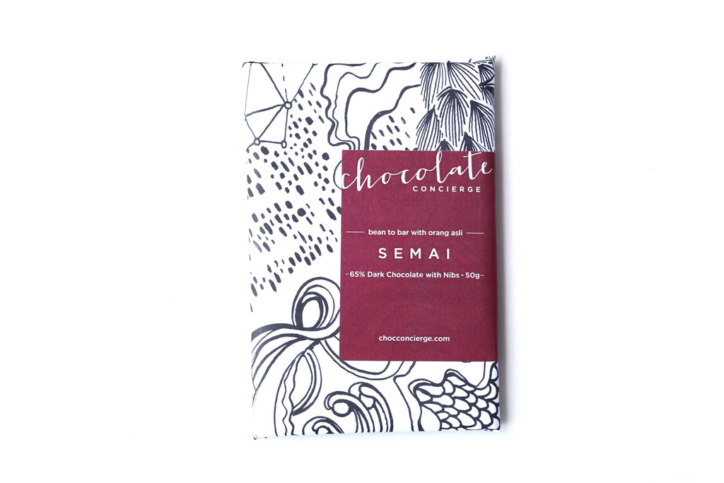 65% 黑巧克力加可可粒 Dark Chocolate with Nibs - Semai