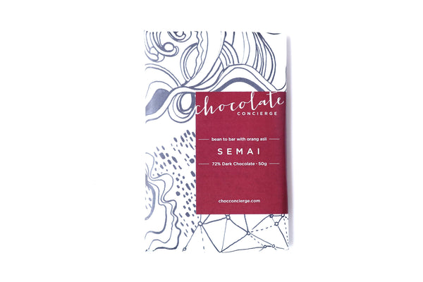 72% 黑巧克力  Dark Chocolate - Semai